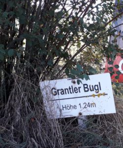 Schild "Grantler Bugl"
